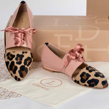 Load image into Gallery viewer, Native Genuine Leather Calf Hair Oxford Flat Shoes by Lordess Lordess