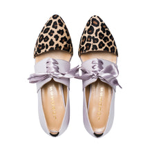 Load image into Gallery viewer, Indigenous Genuine Leather Calf Hair Oxford Flat Shoes by Lordess Lordess
