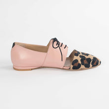 Load image into Gallery viewer, Native Genuine Leather Calf Hair Oxford Flat Shoes by Lordess Lordess