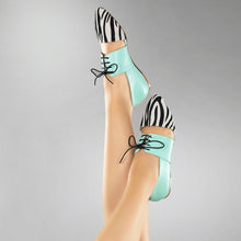 Load image into Gallery viewer, Nomad Genuine Leather Calf Hair Oxford Flat Shoes by Lordess Lordess