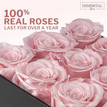 Load image into Gallery viewer, Immortal Fleur Box of 9 Pink Roses

